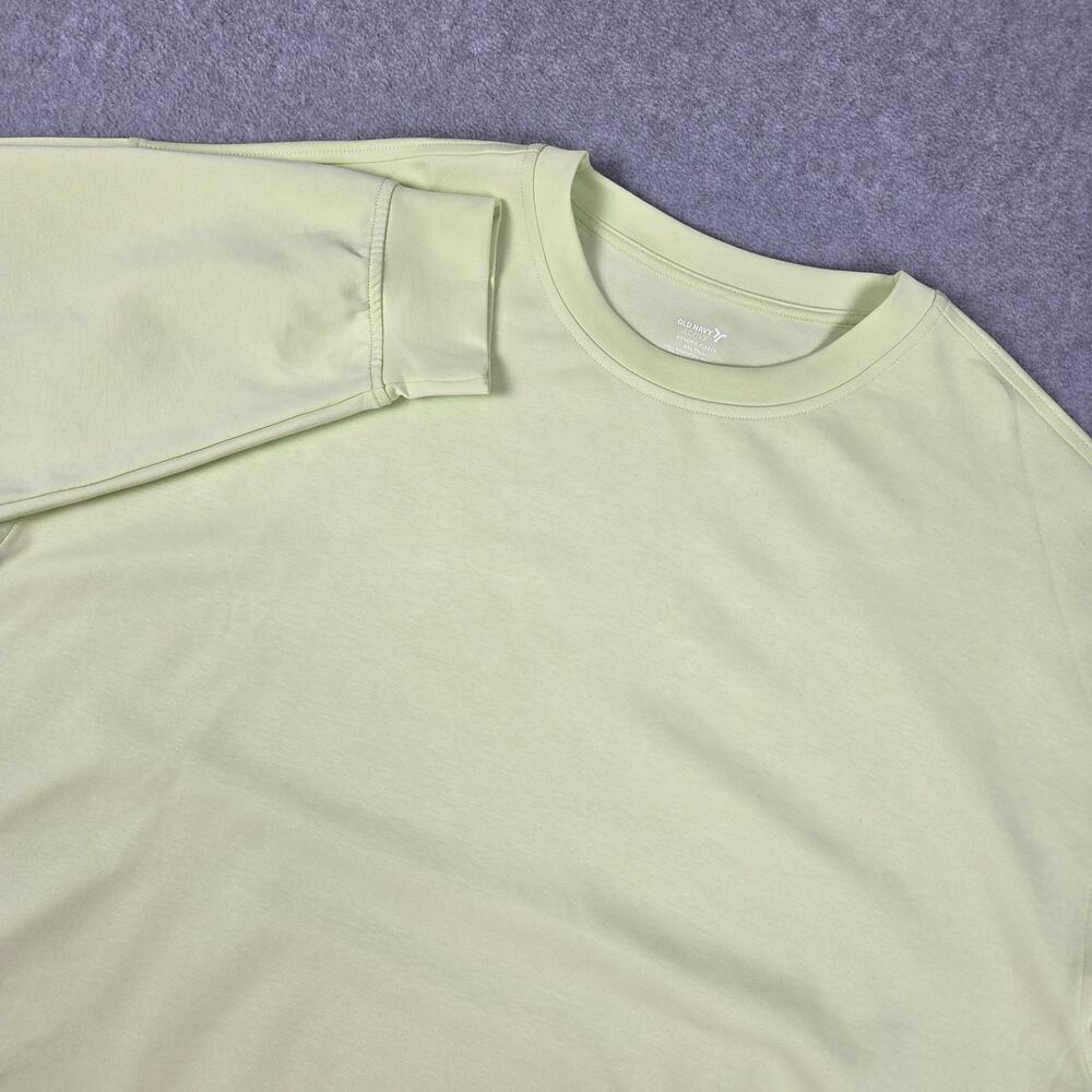 NWT Old Navy Active Dynamic Fleece XXL Tall Lime Green Crewneck Sweatshirt